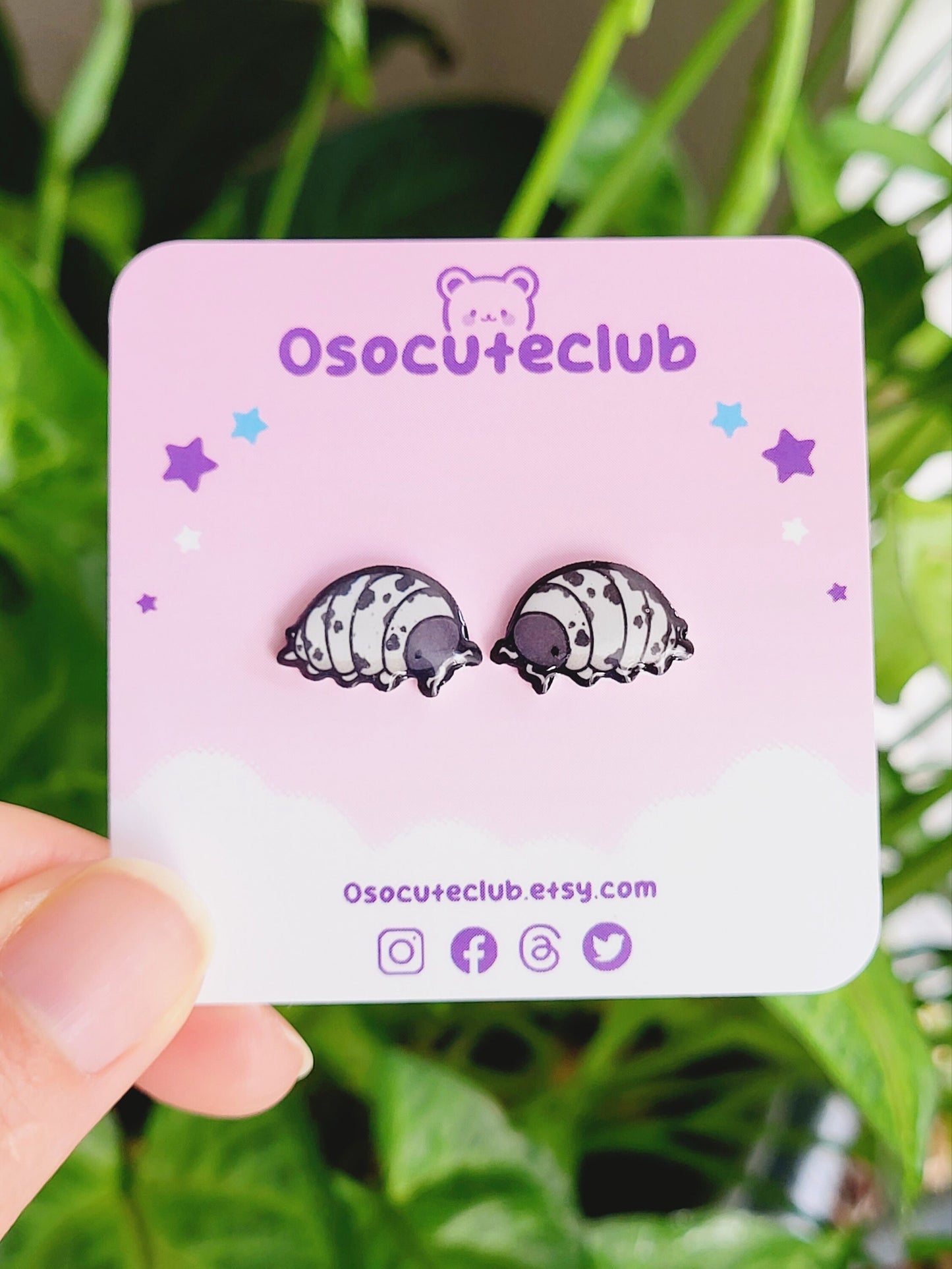 Isopod Earrings