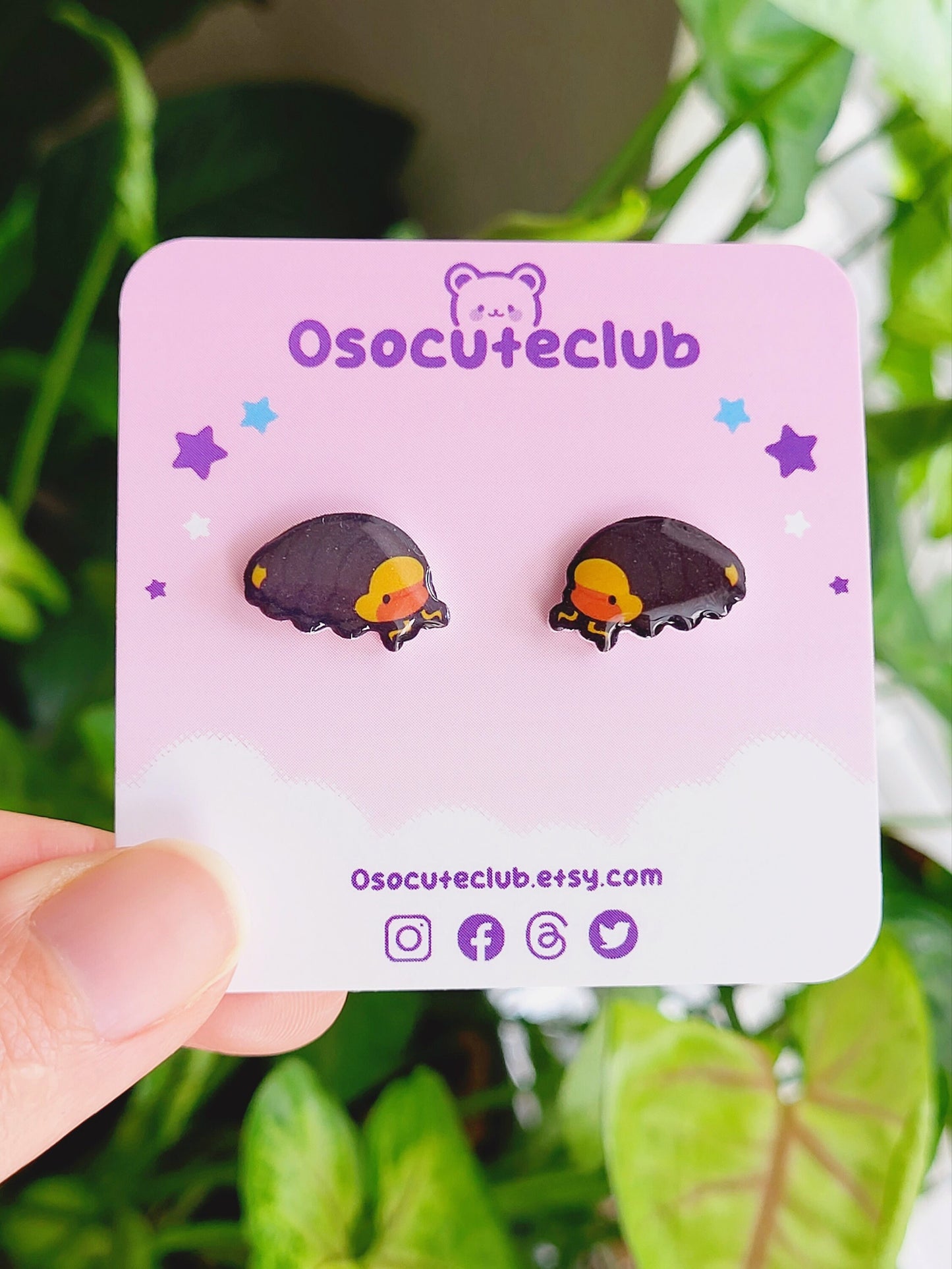 Isopod Earrings