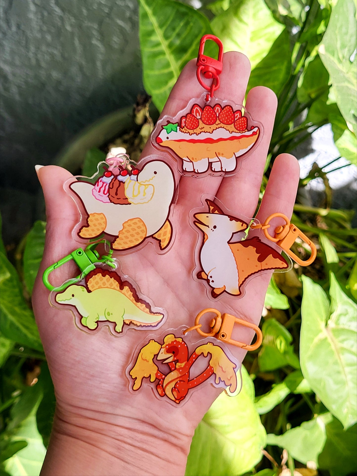 Pretzlecoatlus Acrylic Keychain