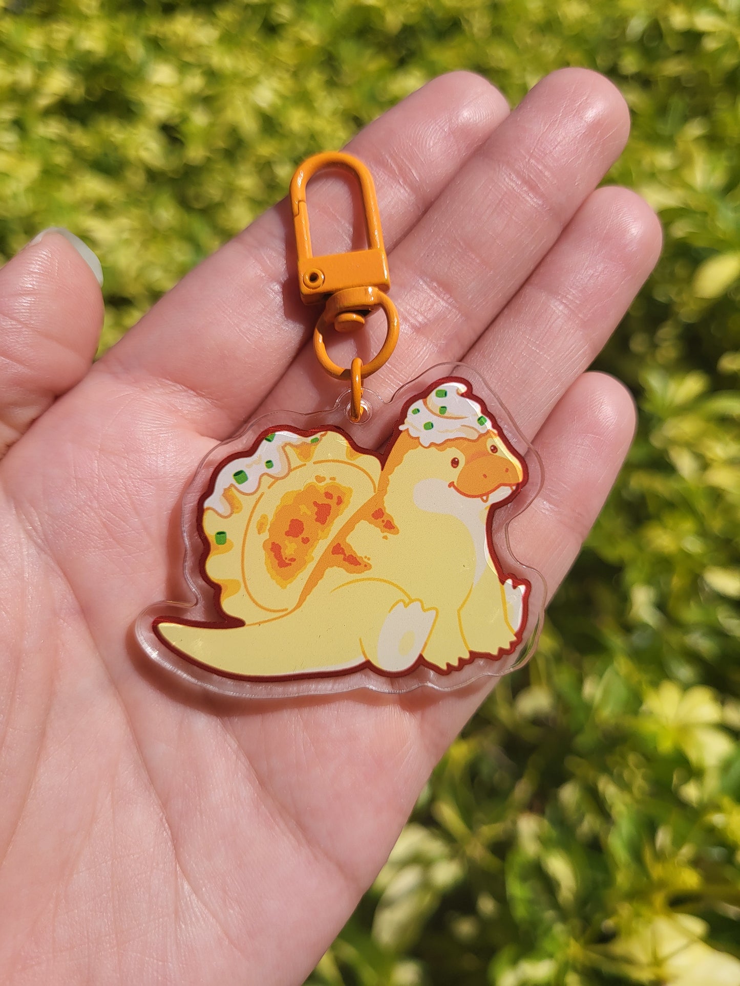 Mesozoic Bites Acrylic Keychain