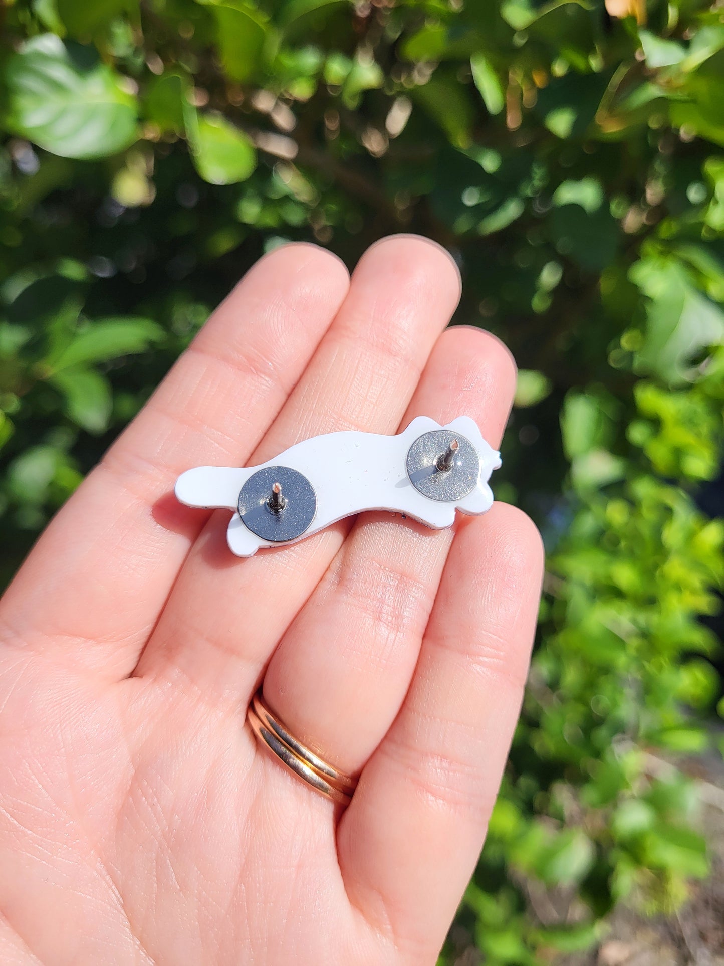 Bacon Cat Pin