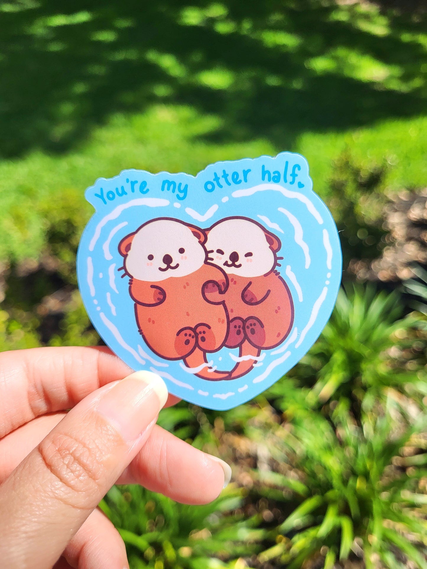 You're My Otter Half Sticker