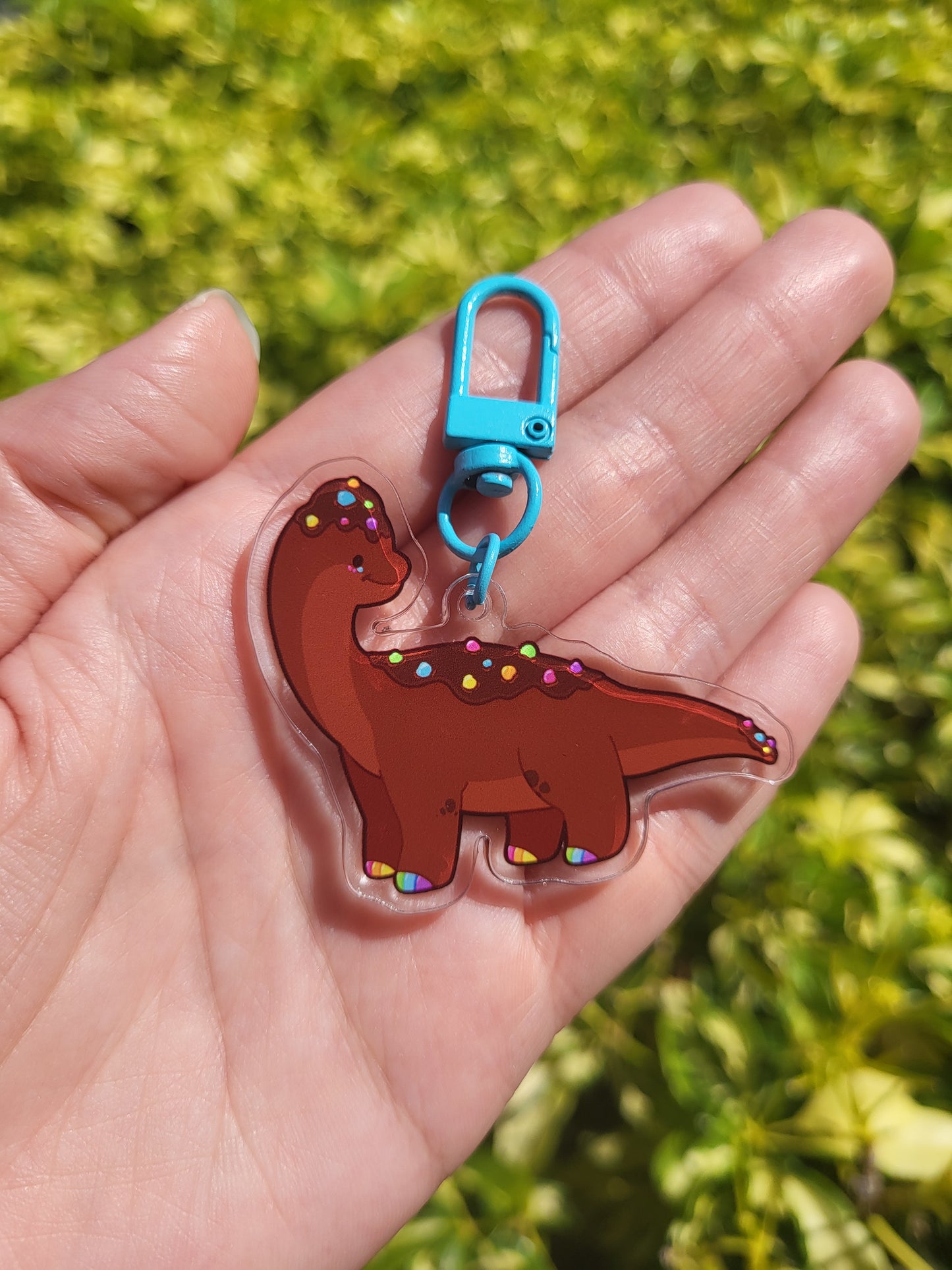 Mesozoic Bites Acrylic Keychain
