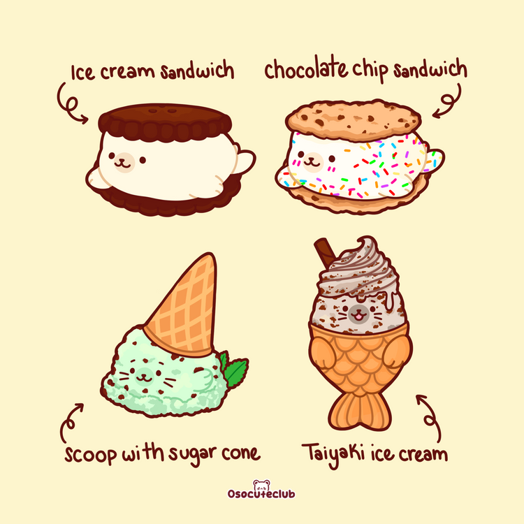 Ice Cream Seals