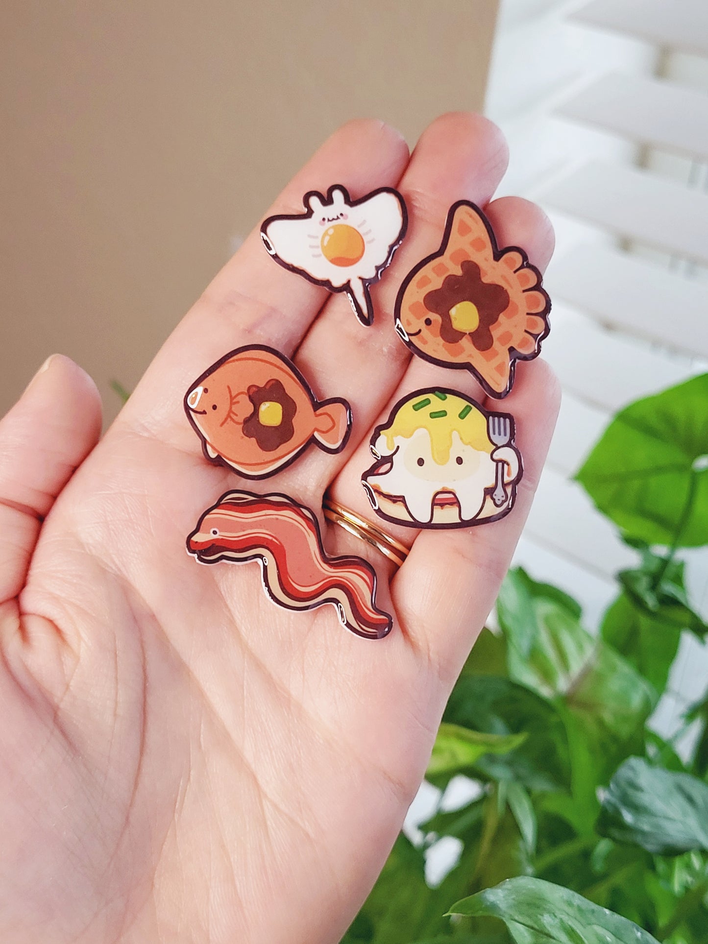 Underwater Breakfast Club Pins