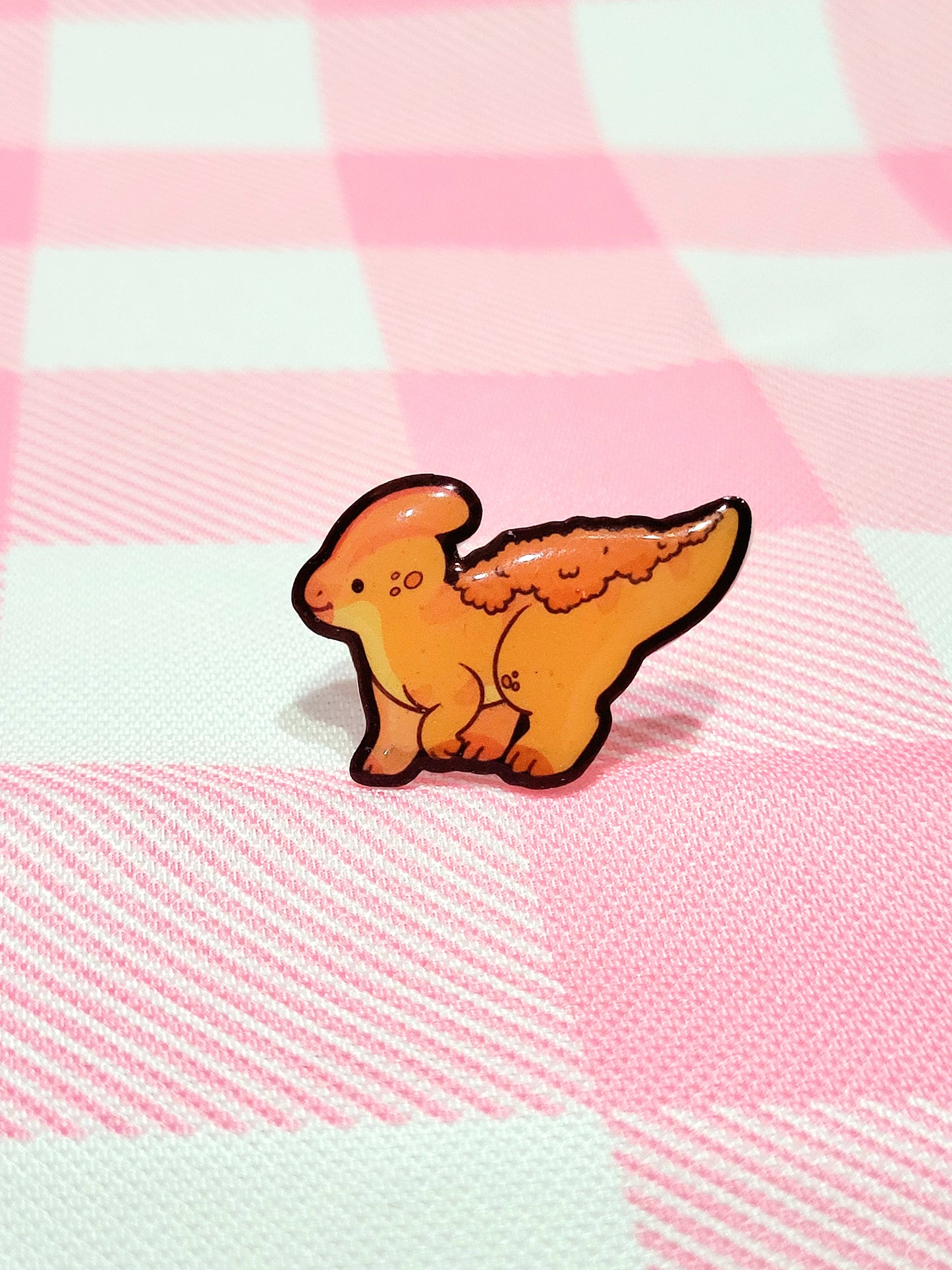 Peachasaurolophus Pin (Mesozoic Bites)