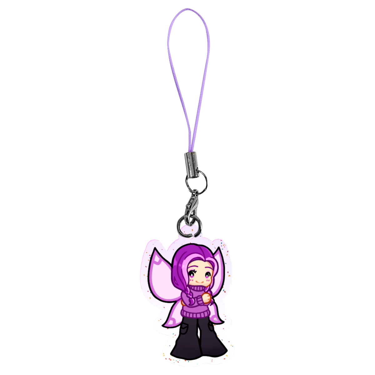 Y2K Faerie Queen Phone Charm