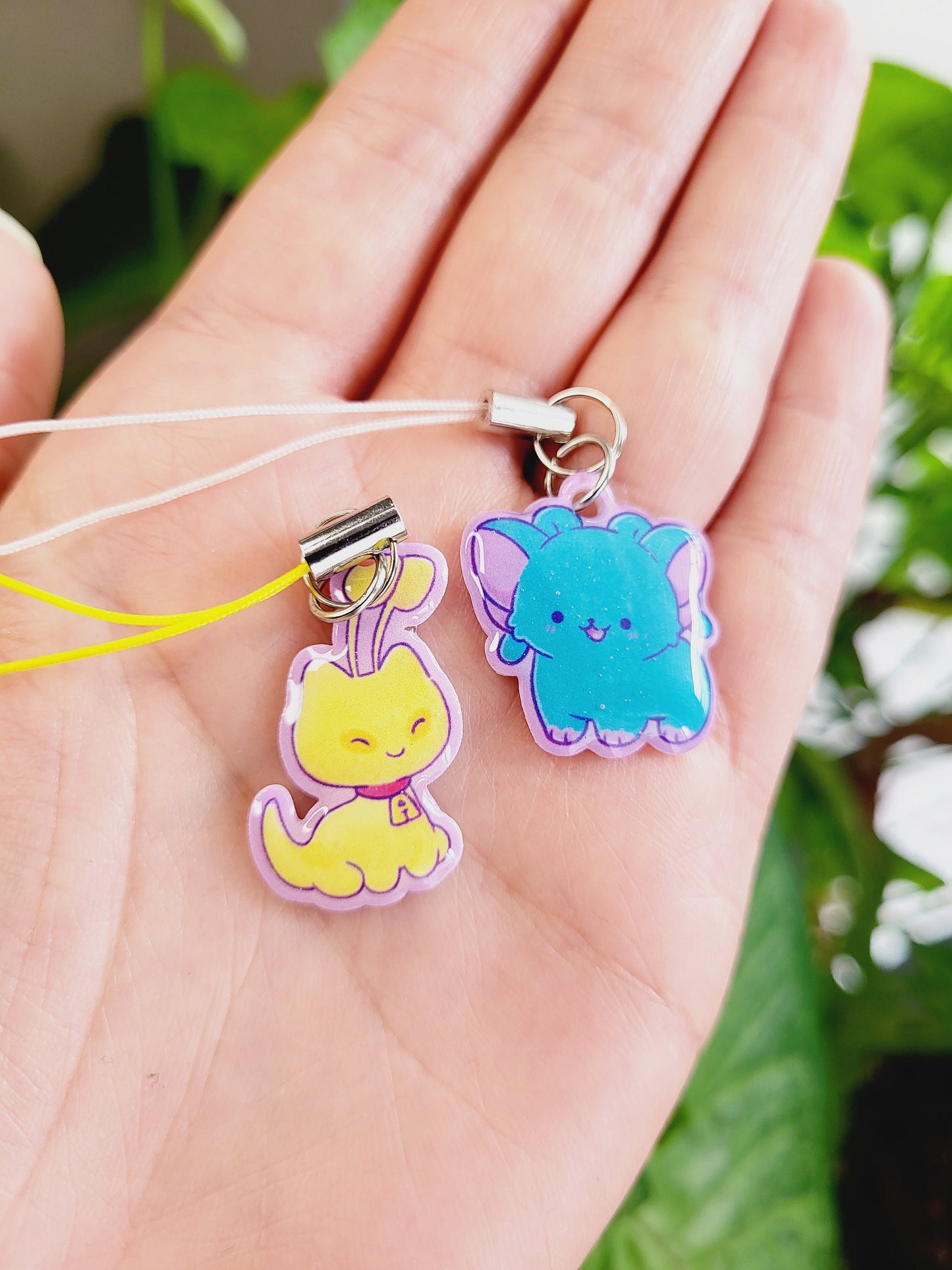 Mini Virtual Pets Phone Charms