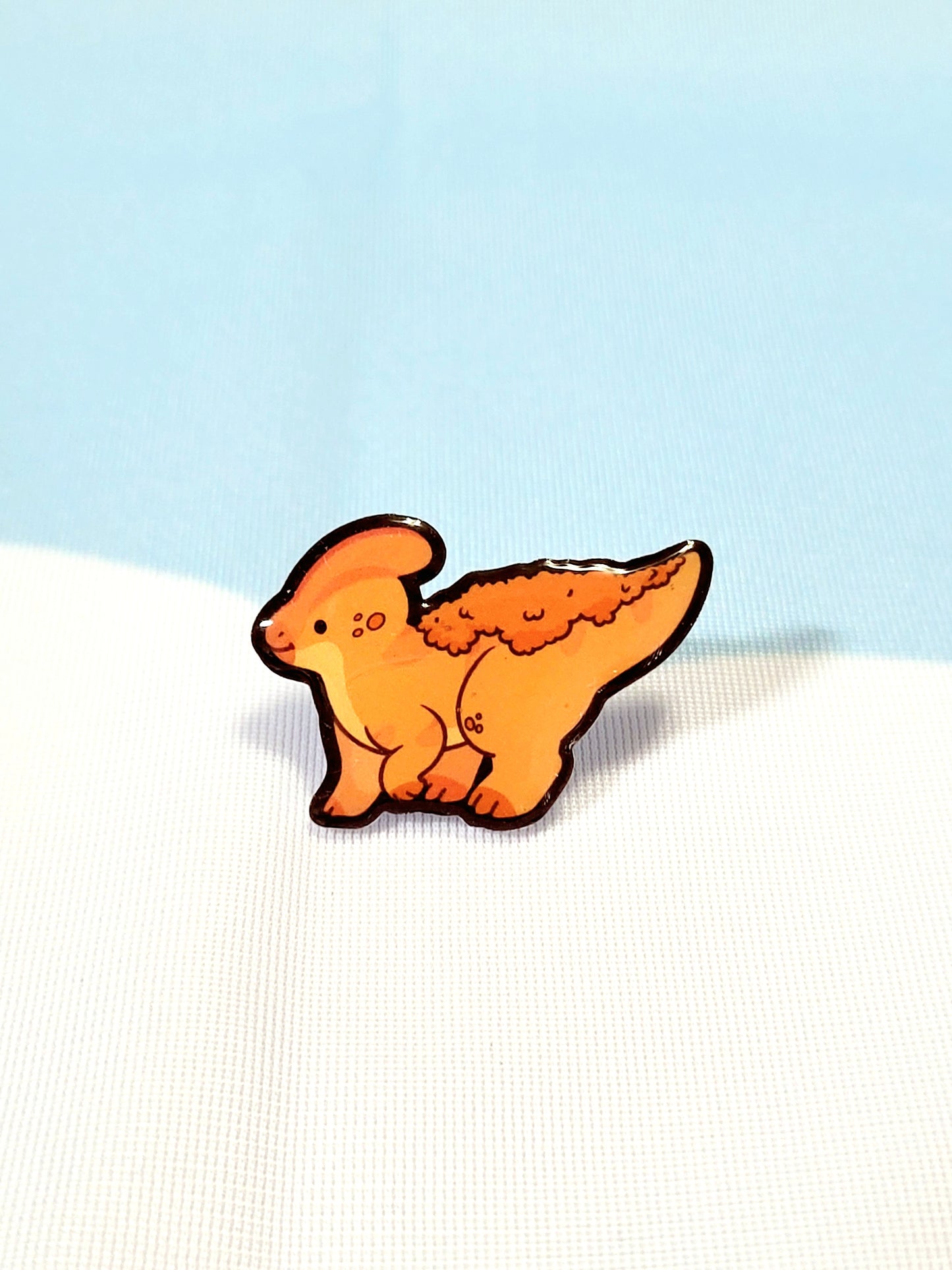 Peachasaurolophus Pin (Mesozoic Bites)