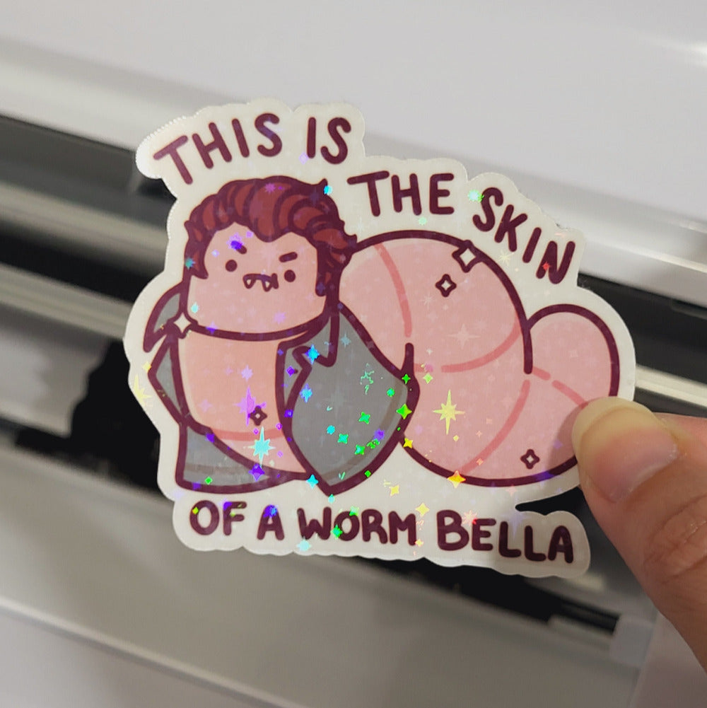 Edworm Cullen Sticker