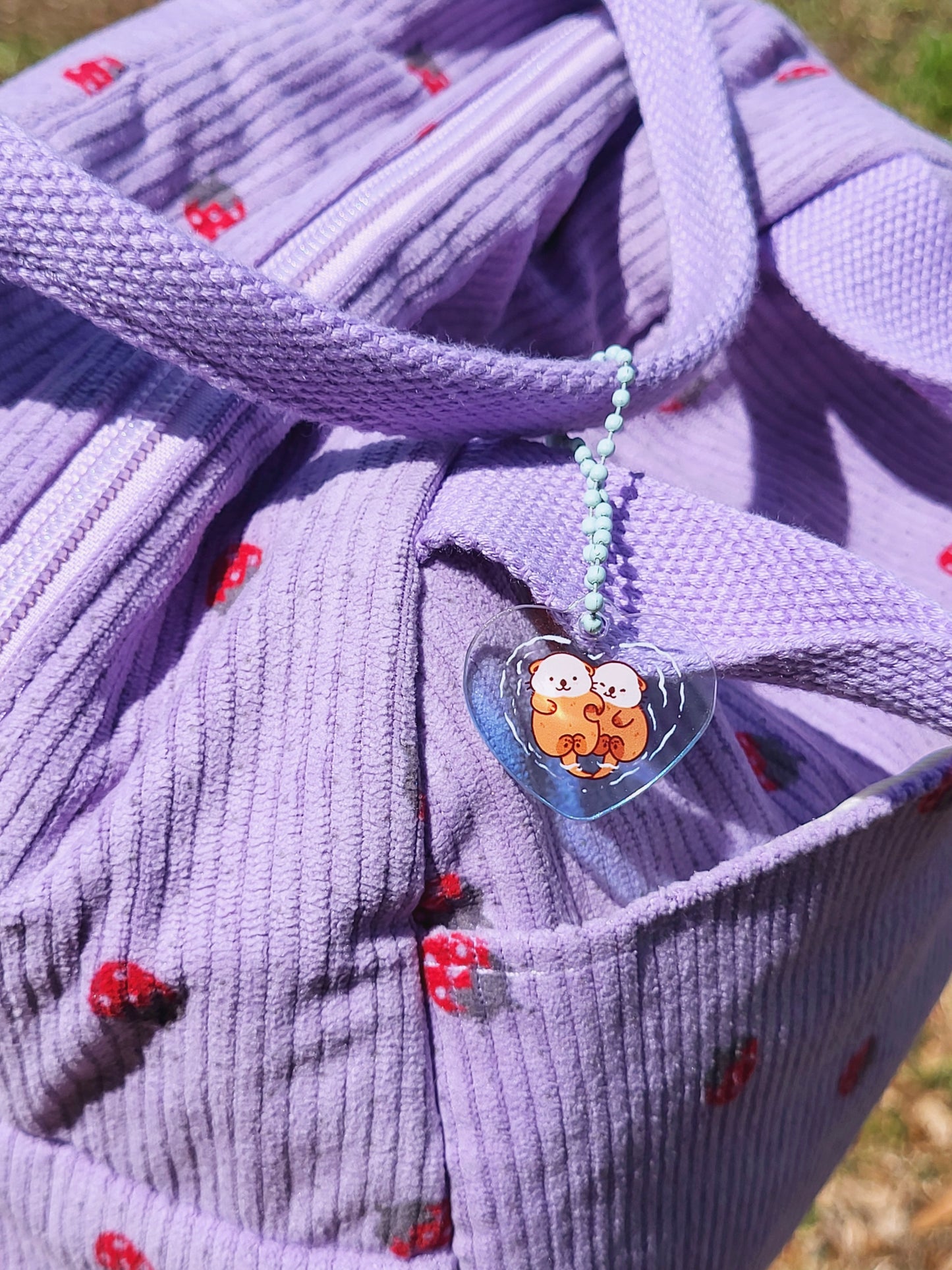 Cuddly Otter Keychain