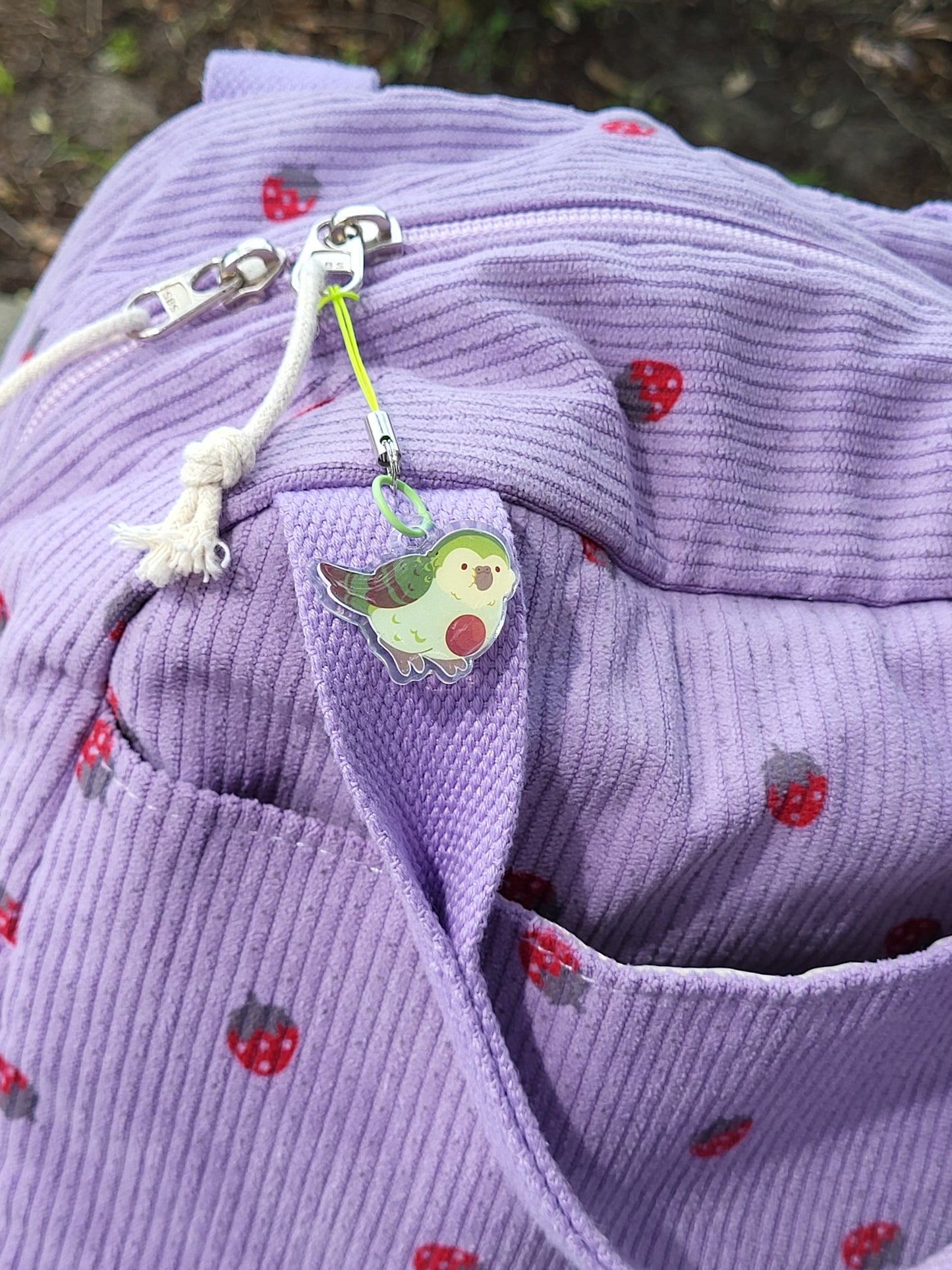Fruit Bird Phone Charms [Handmade]
