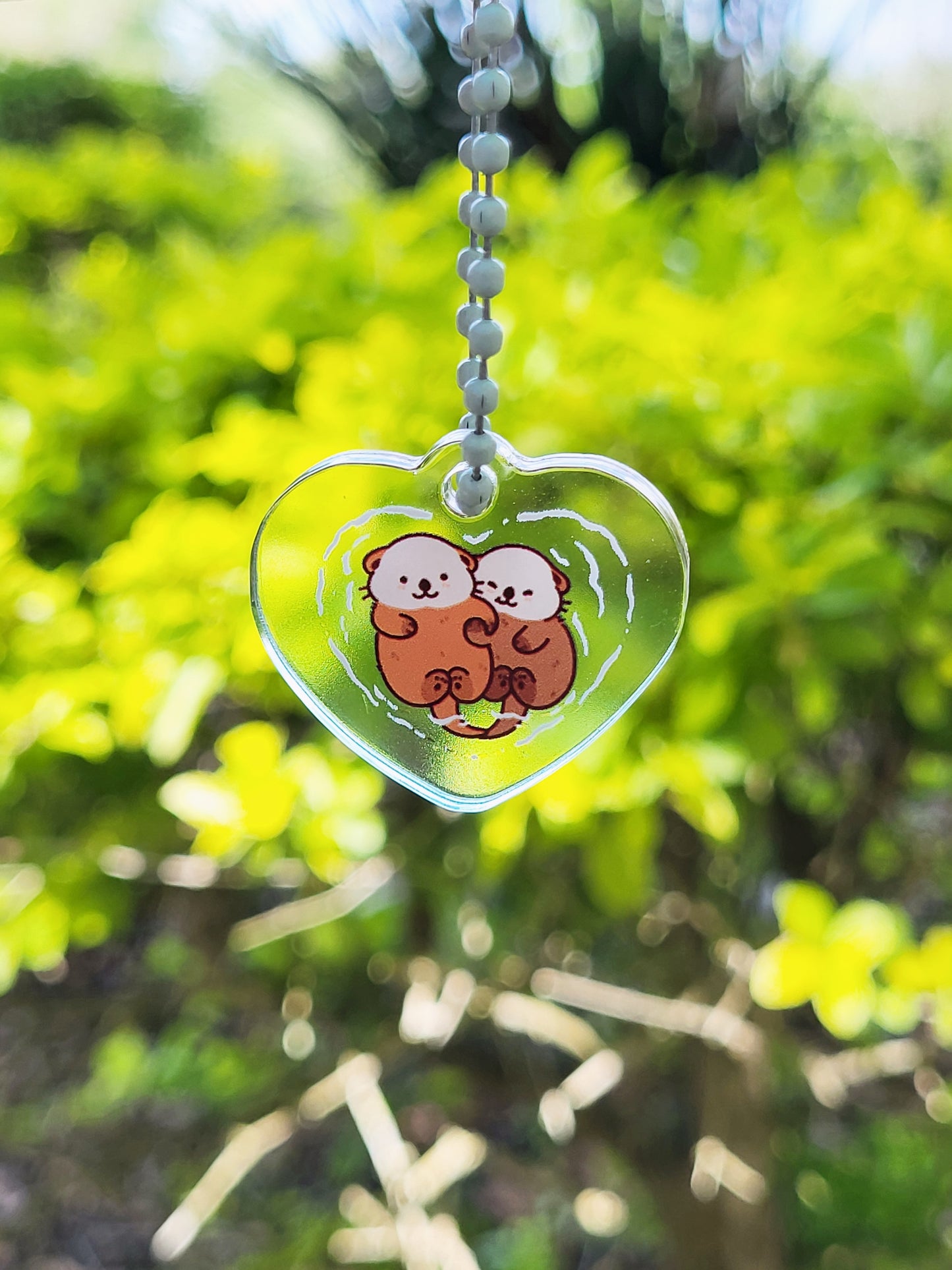 Cuddly Otter Keychain