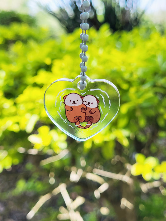 Cuddly Otter Keychain