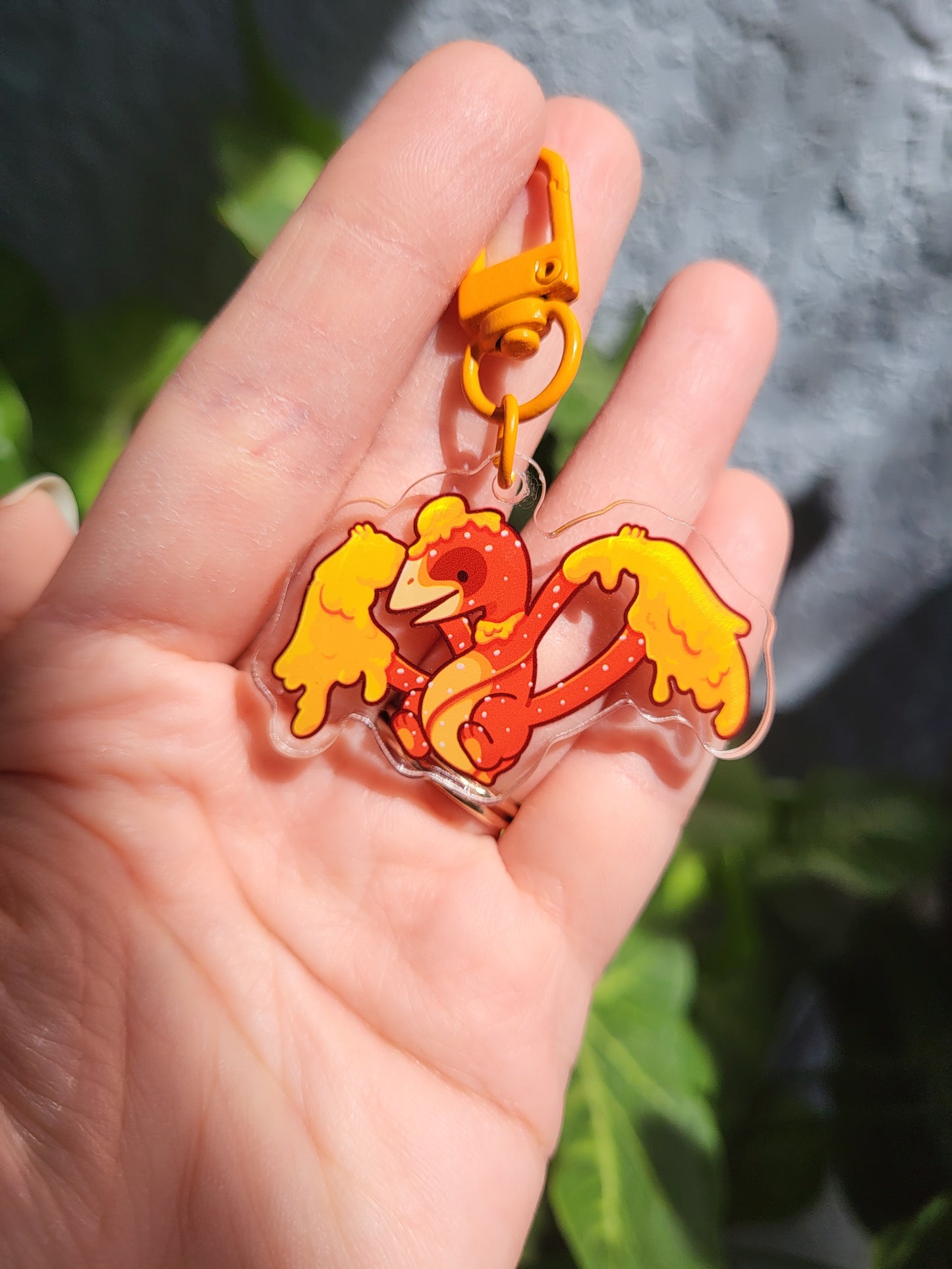 Pretzlecoatlus Acrylic Keychain