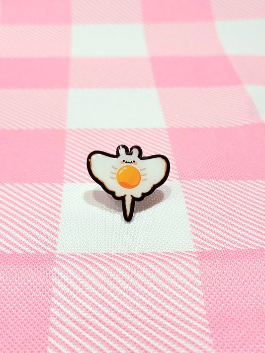 Egg Ray Pin (Underwater Breakfast Club)